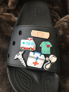 croc charms nurse badge｜TikTok Search